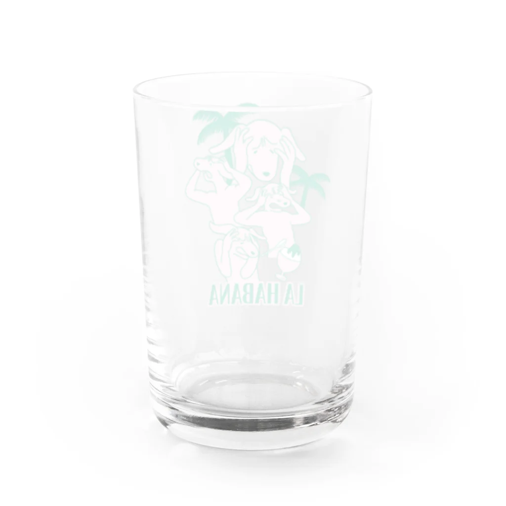 LONESOME TYPE ススのハバナ（犬）🌴 Water Glass :back