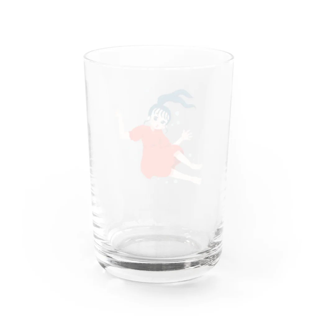 pecoの金魚ちゃん Water Glass :back