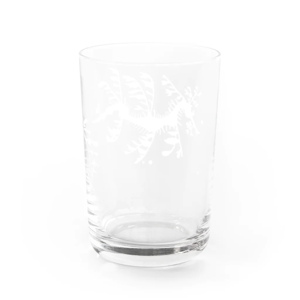 栗坊屋のリーフィーシードラゴン Water Glass :back