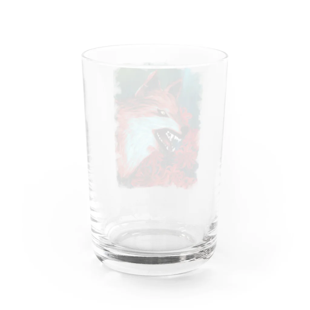 code:625の狼と彼岸花 Water Glass :back