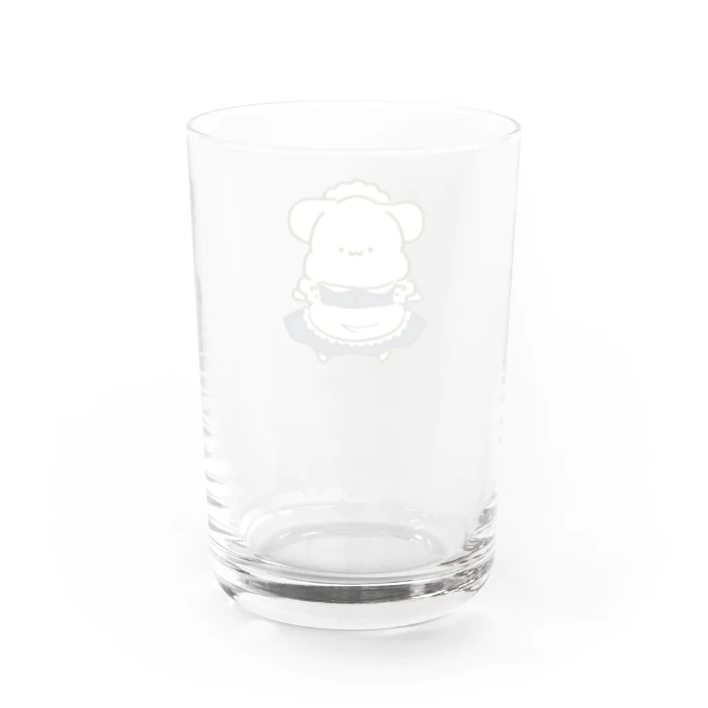 モフのメイドモフ Water Glass :back