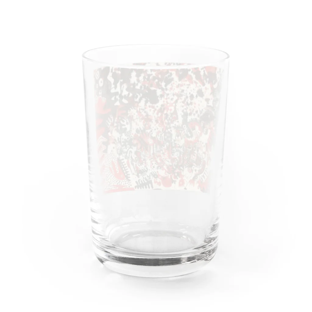 yukiutoの赤の世界 Water Glass :back