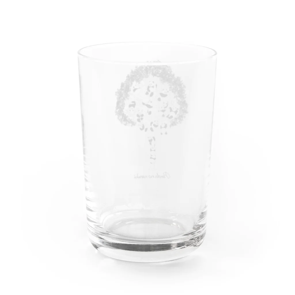 夏本季実のパンダのなる木 Water Glass :back