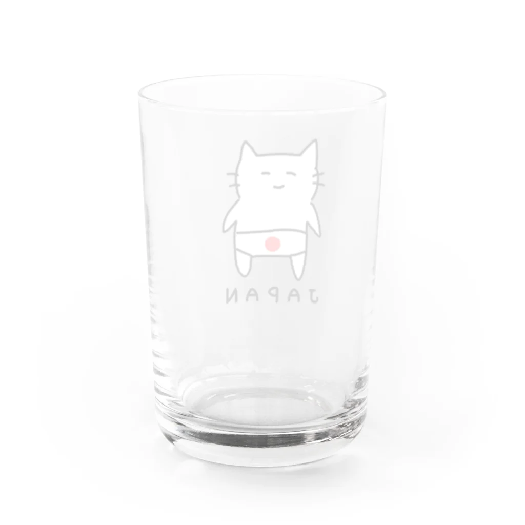 それがしショップの@ジャパンつ Water Glass :back