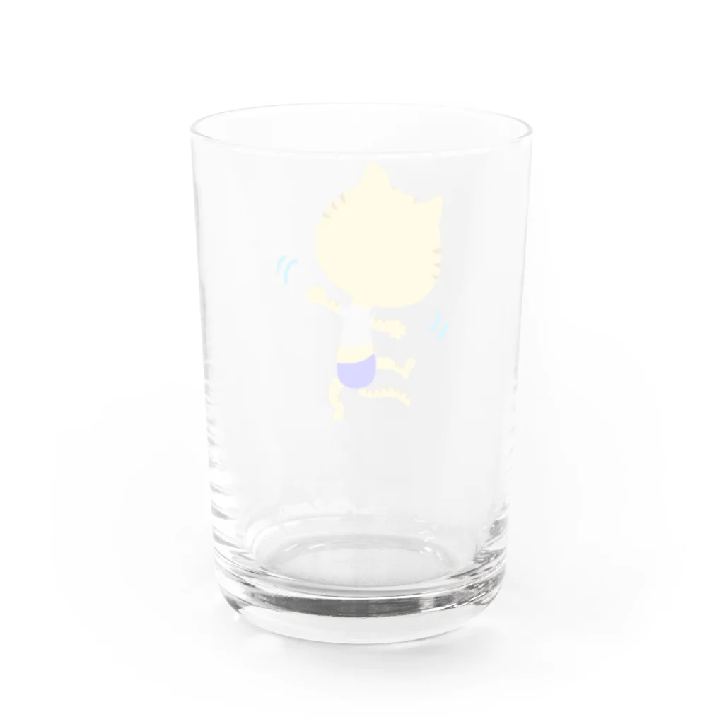 kayoko-Aのねこくんとダンス Water Glass :back