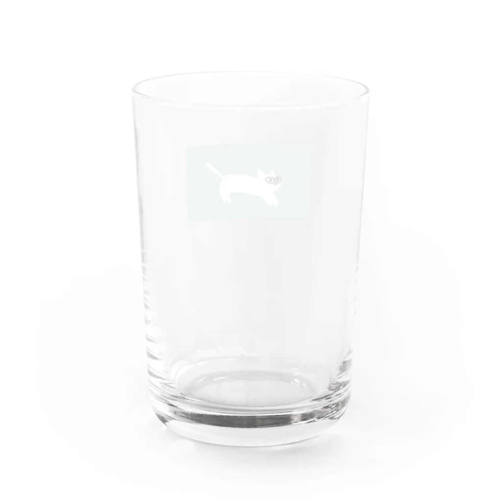 いのちこっぱみじん屋さんの通常運転キャット Water Glass :back