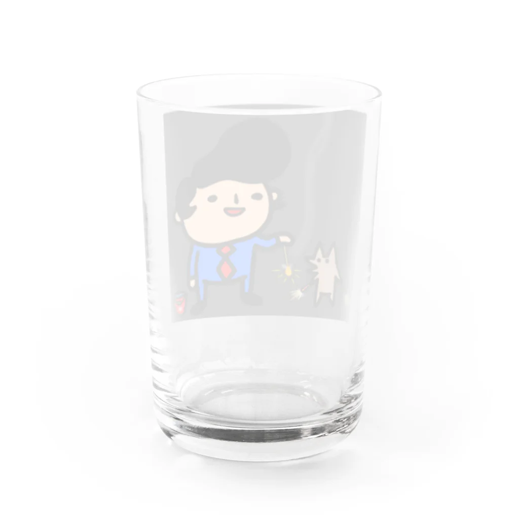 momino studio SHOPの夏は花火大会 Water Glass :back