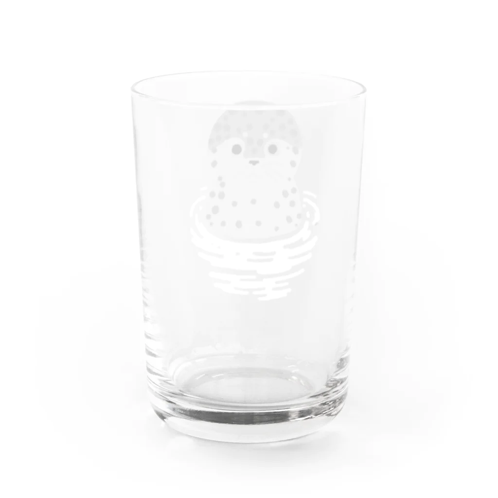 segasworksのうみのおともだち（ゴマフ） Water Glass :back