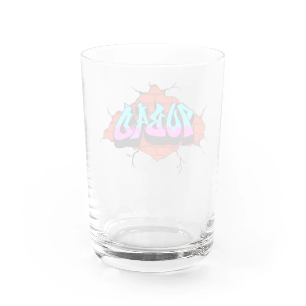 70BADの70BAD_破壊_WALL Water Glass :back