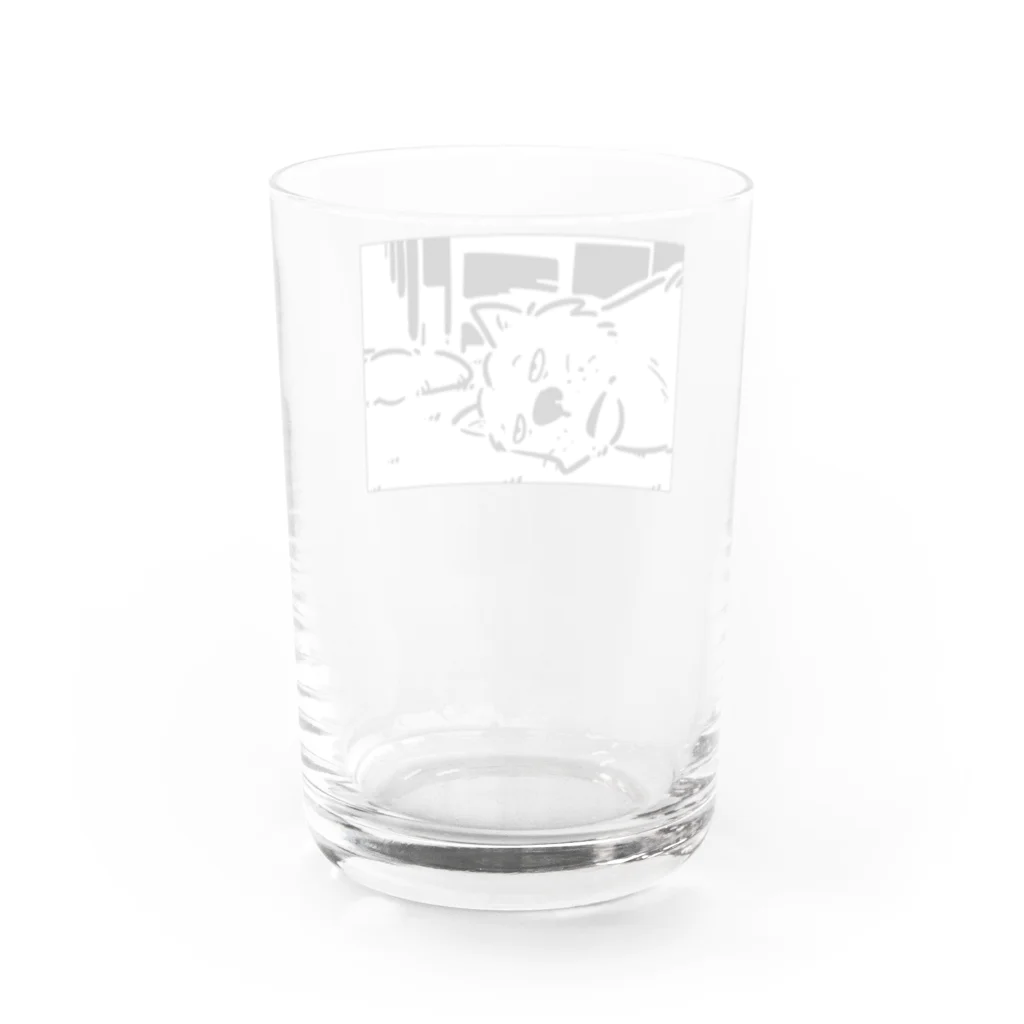 山形屋米店の無気力な犬 Water Glass :back