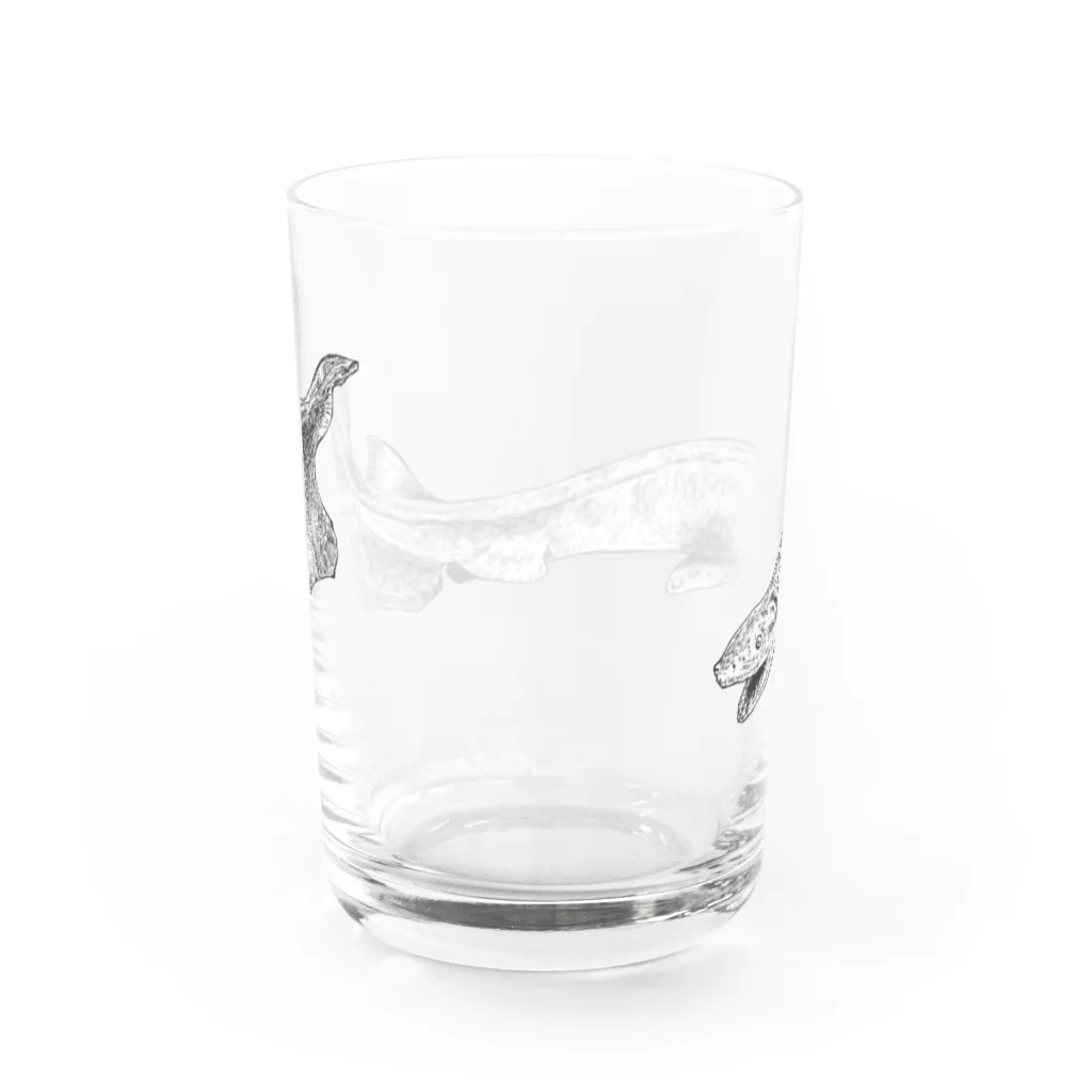 nemunoki paper itemのラブカ Water Glass :back