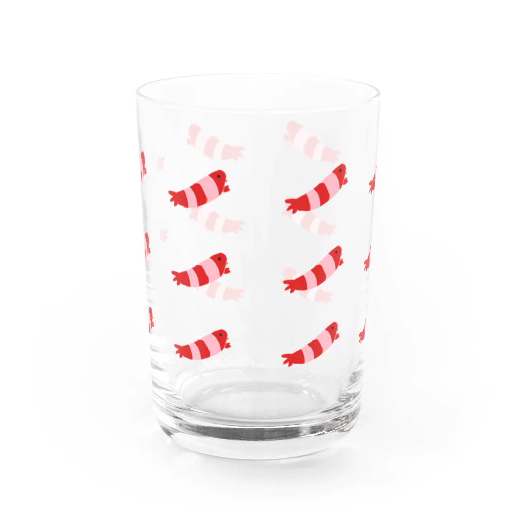 レトロ ぶんぼうぐのえび Water Glass :back