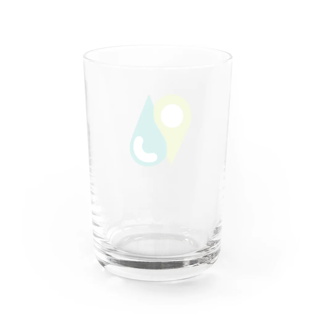 妄想アパートメント販売部のしずちょく Water Glass :back