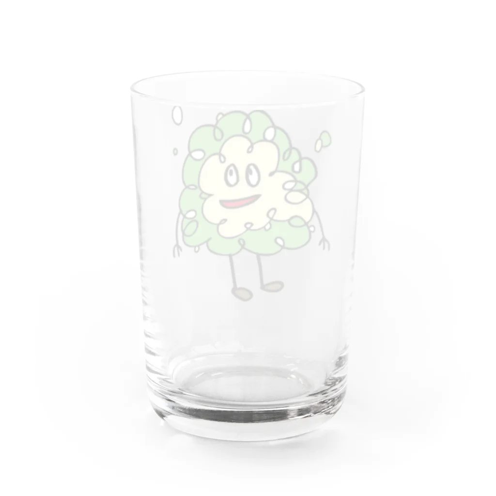 n_airのクリームソーダ Water Glass :back