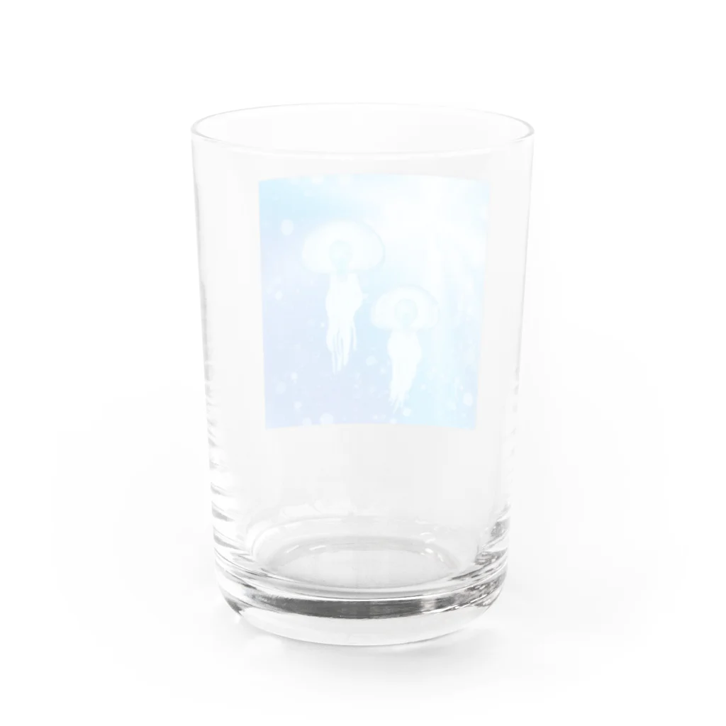 KIKITEKI_LABORATORYの電球海月 Water Glass :back