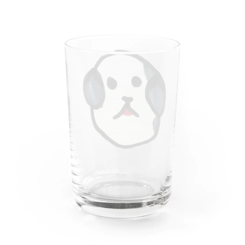 温泉♨︎行くやつの犬 Water Glass :back