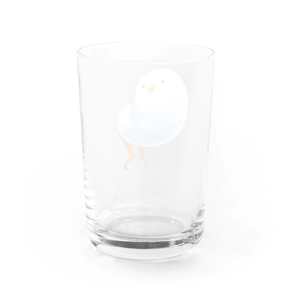 梅味のくねり Water Glass :back