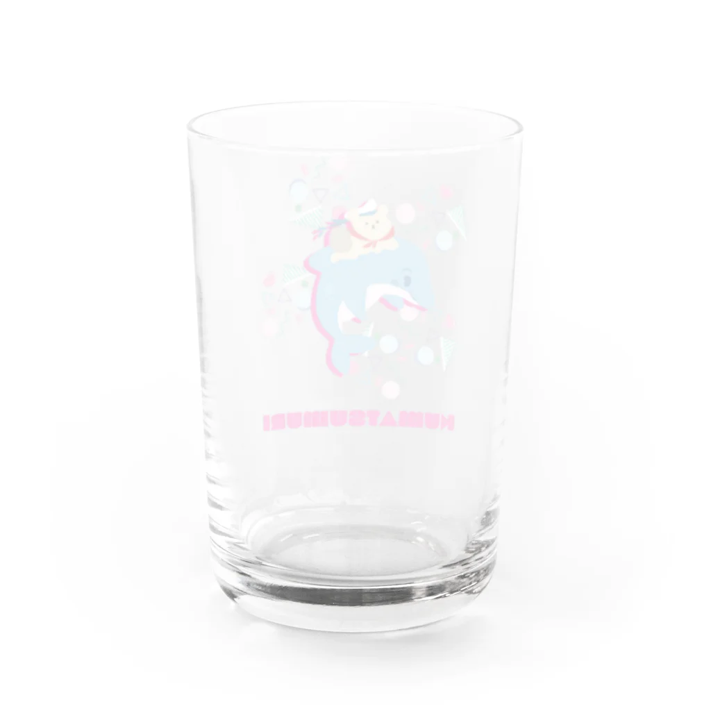 ヨナハアヤのくまつむり Water Glass :back