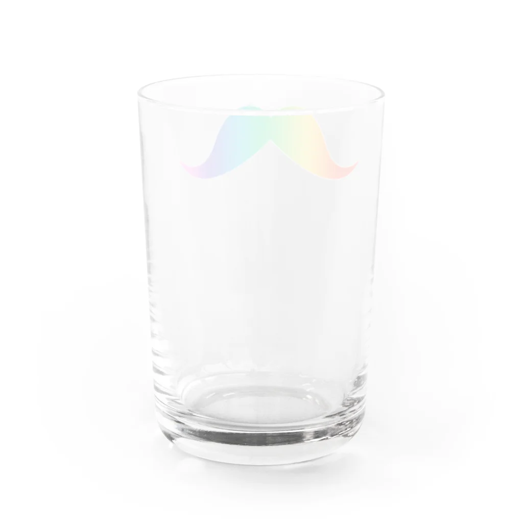 chobi shopのひげ。 Water Glass :back