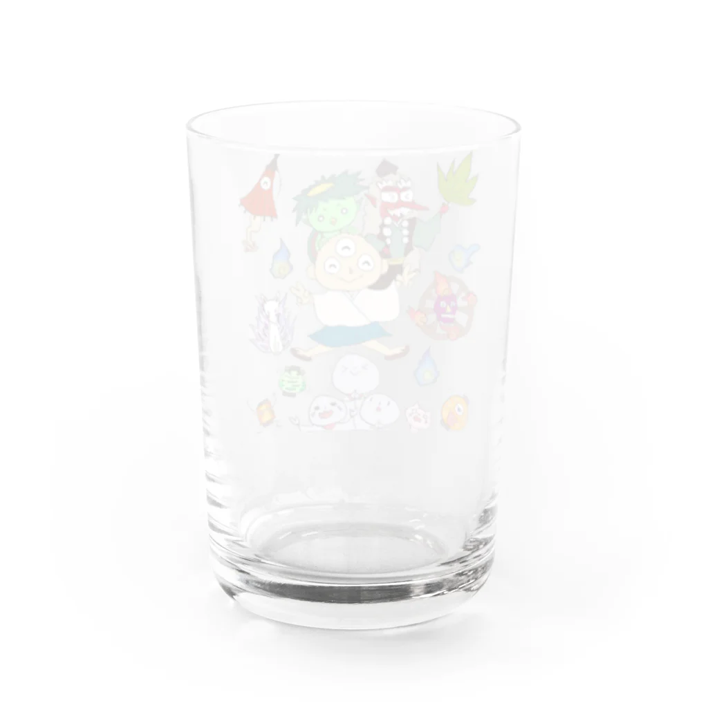 ブッディズムのほーはいさん✖️妖怪ず Water Glass :back