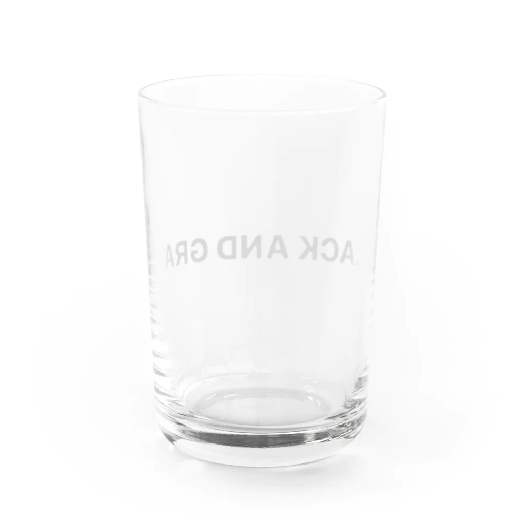 BLACK AND GRAYのBLACK AND GRAY Water Glass :back