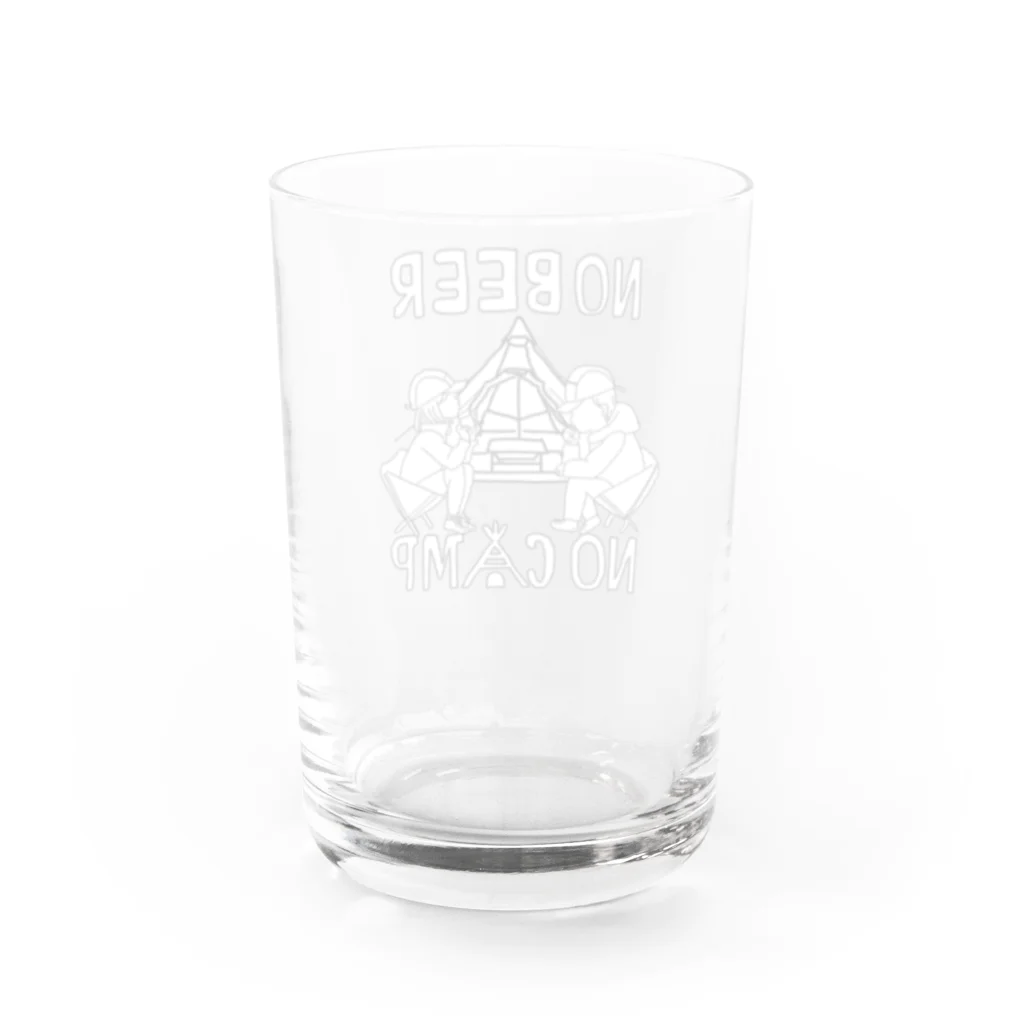 WantaBeerのNO BEER NO CAMP Water Glass :back