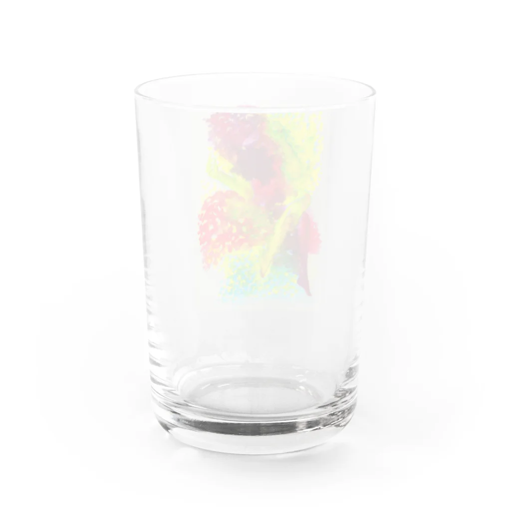 いろあそびの豊穣の女神 Water Glass :back