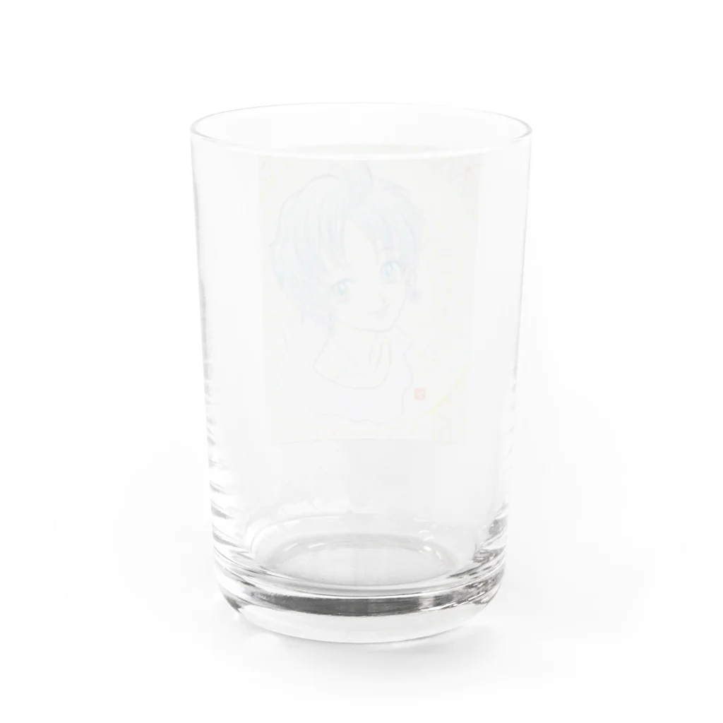 愛香光鈴の自由 Water Glass :back