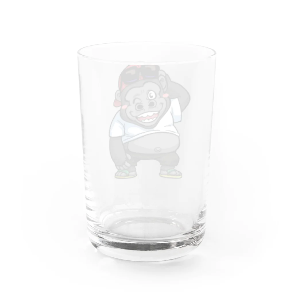 【ポジティブギャンブラー】だっちゃんTV📺のだっちゃんグラス Water Glass :back