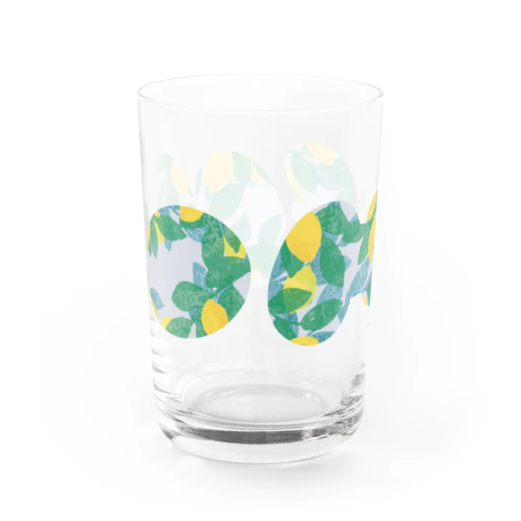 TOMOS martのHELLO檸檬 Water Glass :back