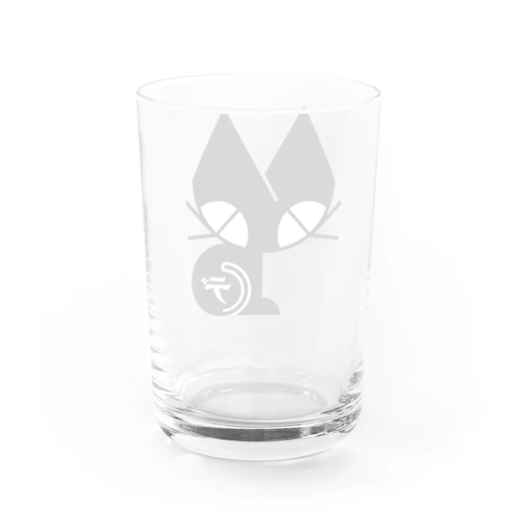 やまねこデザイン WEB SHOPのやまねこくん Water Glass :back