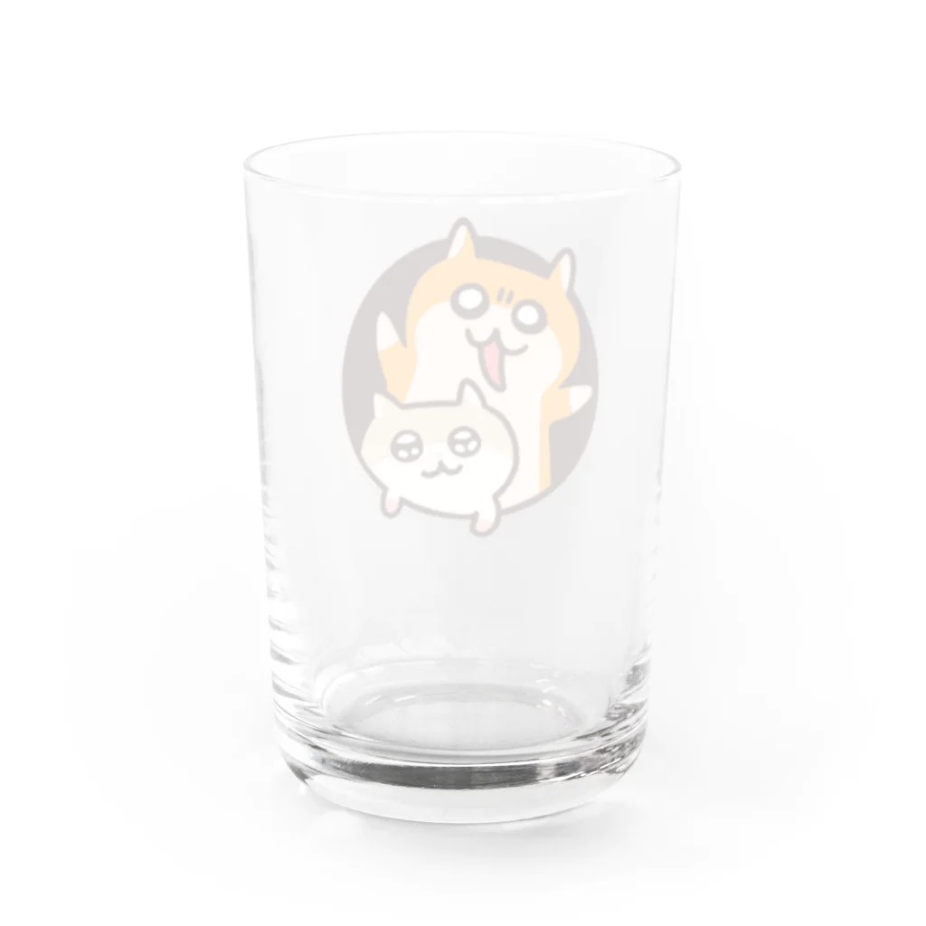 NORICOPOの異空間から飛び出るハムたち Water Glass :back