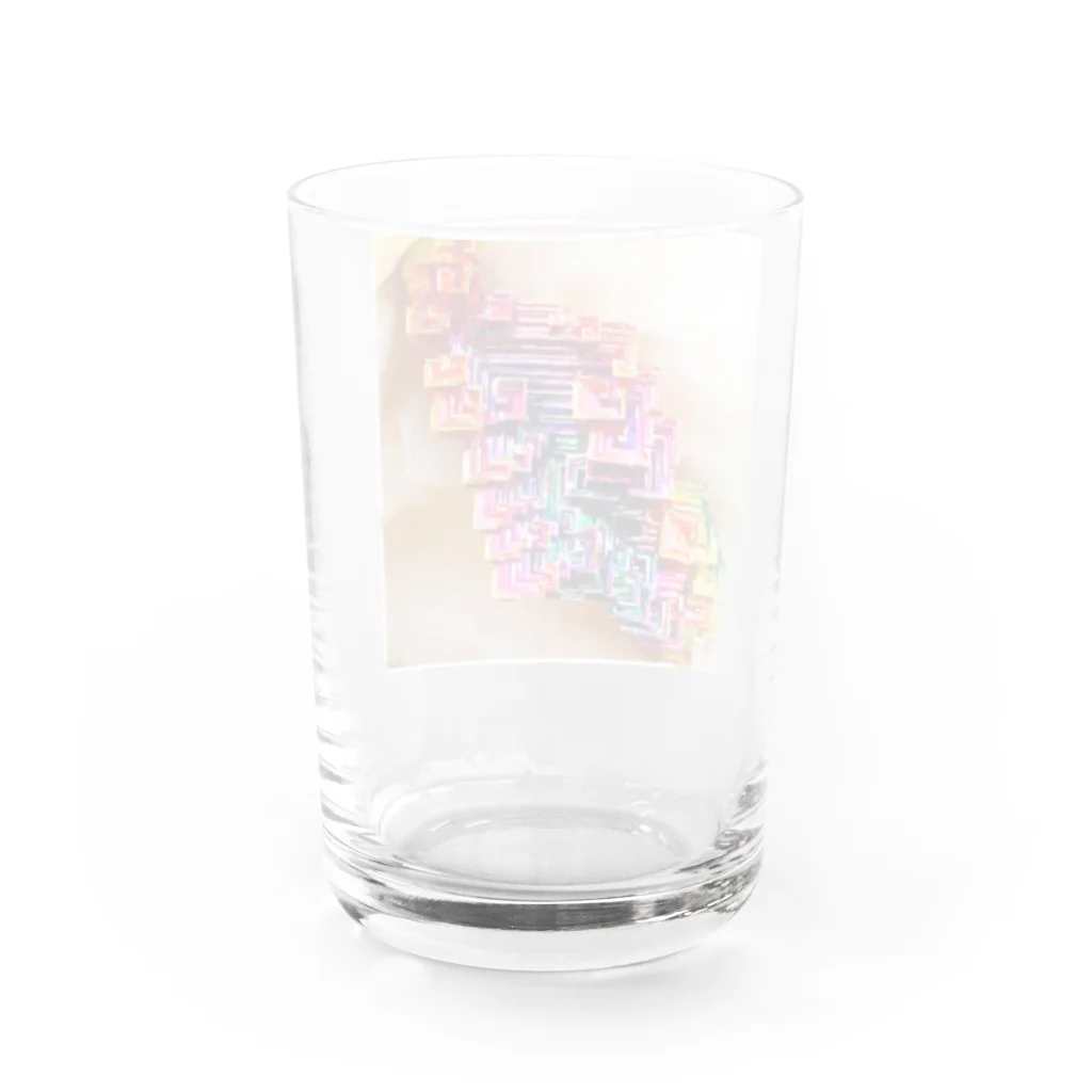 ikemonmonのカラフルビスマス グラス反対面
