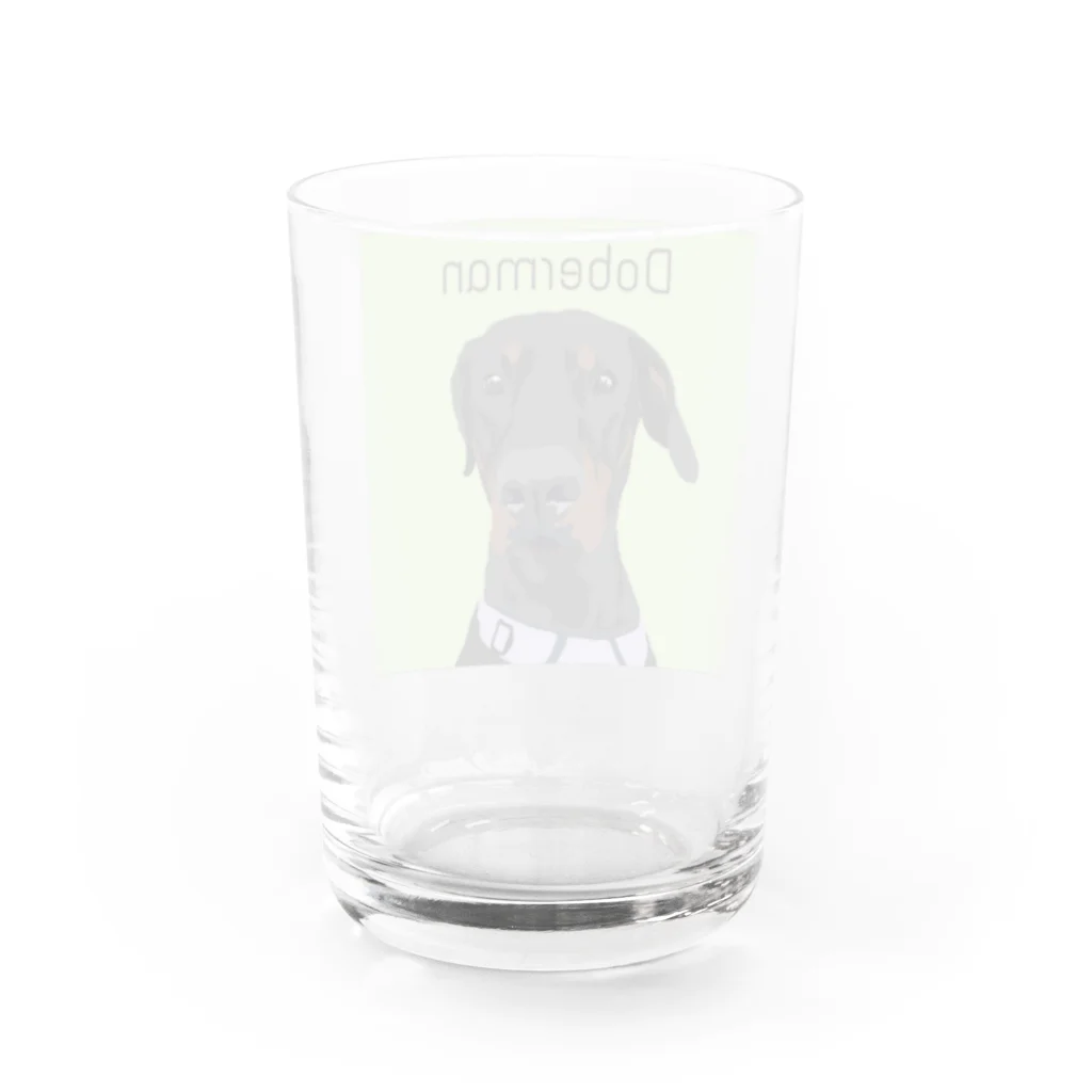 Liv🐾のDoberman Water Glass :back