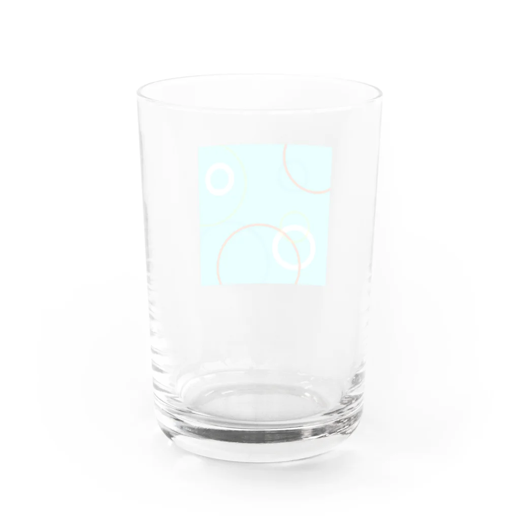 🍊みかんの泡あわ Water Glass :back