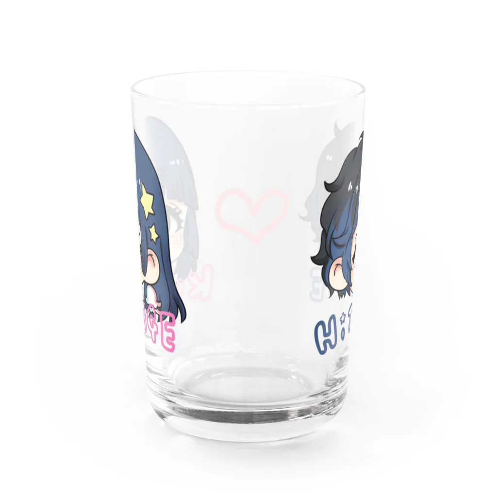 ☆海月＆海星☆ショップのひとくら☆カップ Water Glass :back