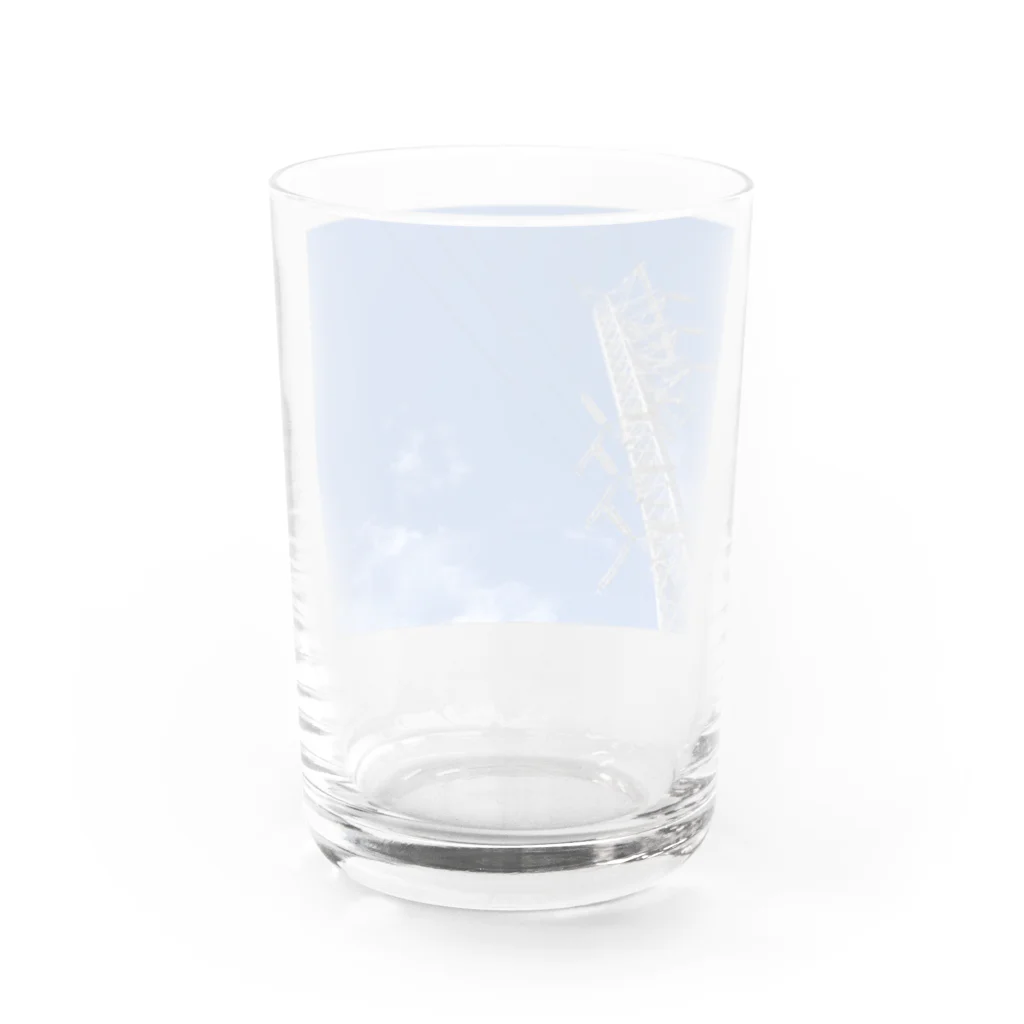 oresama47のアオイソラで屹立 Water Glass :back