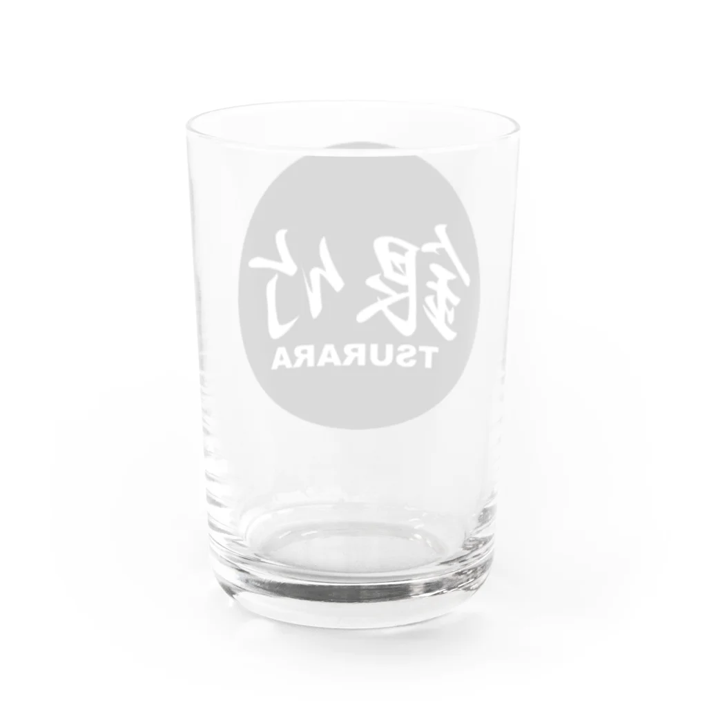 銀竹 (つらら) ショップの銀竹 (TSURARA) ロゴマーク Water Glass :back