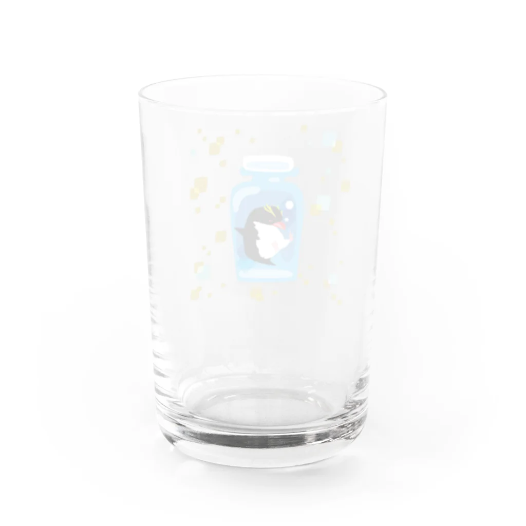 ペンギンパカリのペンギンの瓶詰めI Water Glass :back