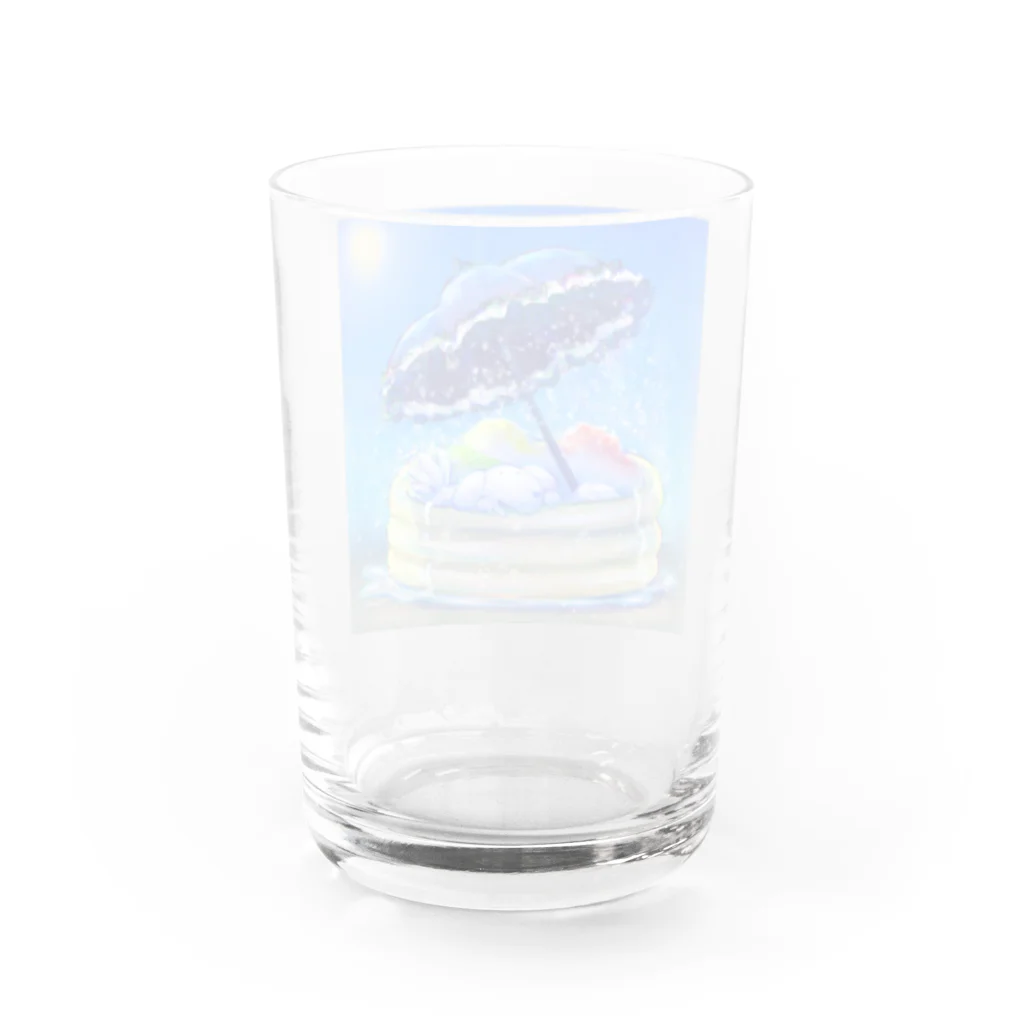 宮本明香のサムちゃん見舞い申し上げます Water Glass :back