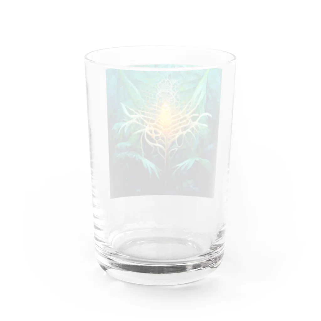 マクラメ魔法植物の店のホドケバナ Water Glass :back