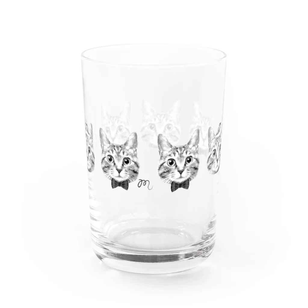 magicalcats雑貨店(マジカルキャッツ雑貨店)の7つ子にゃん！ Water Glass :back