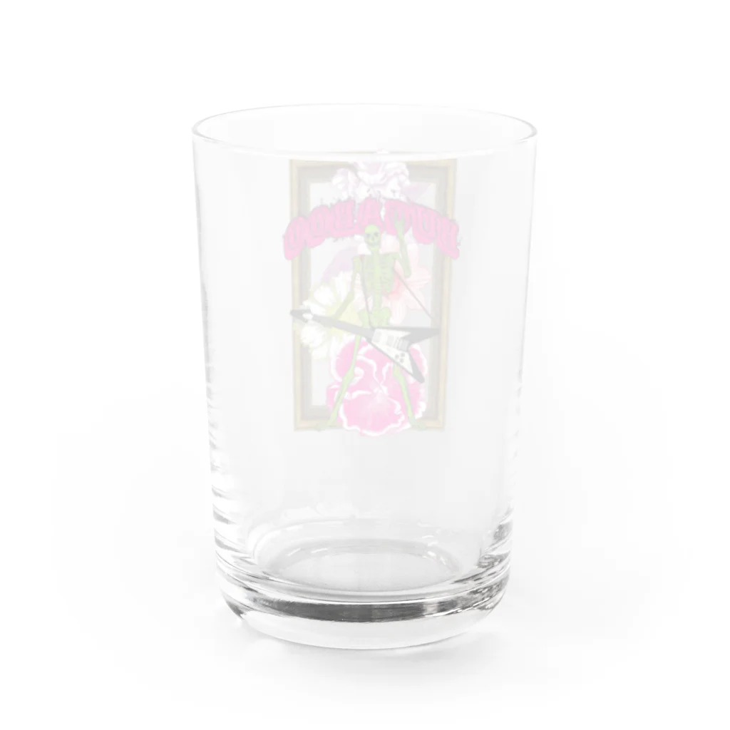 BugaBooのロックンロール Water Glass :back