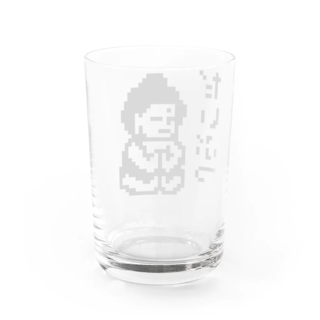 LalaHangeulのだいぶつくん Water Glass :back