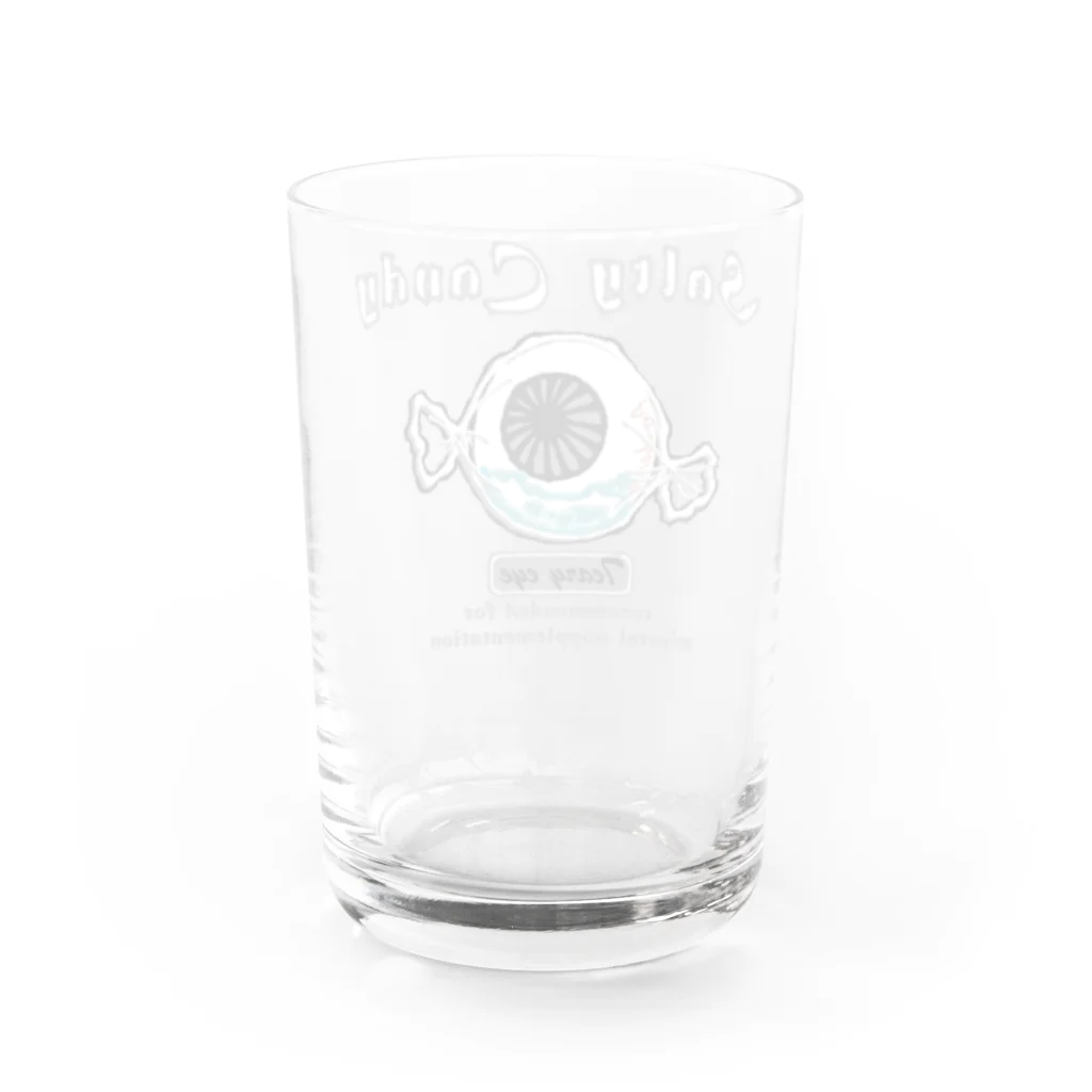yuccoloのハロウィン塩飴 Water Glass :back
