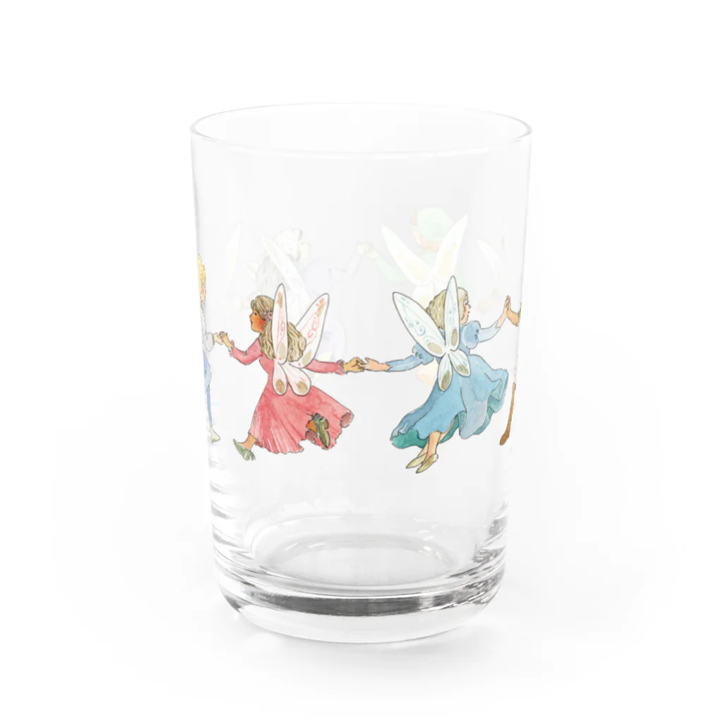 fairy lore（フェアリーロアー）の妖精たちのダンス Water Glass :back