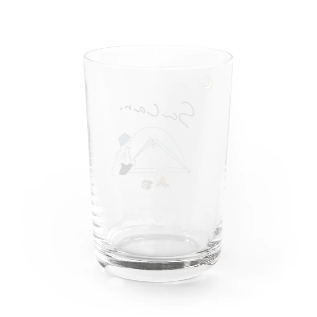 sacamのさキャンオリジナルデザイン。 Water Glass :back