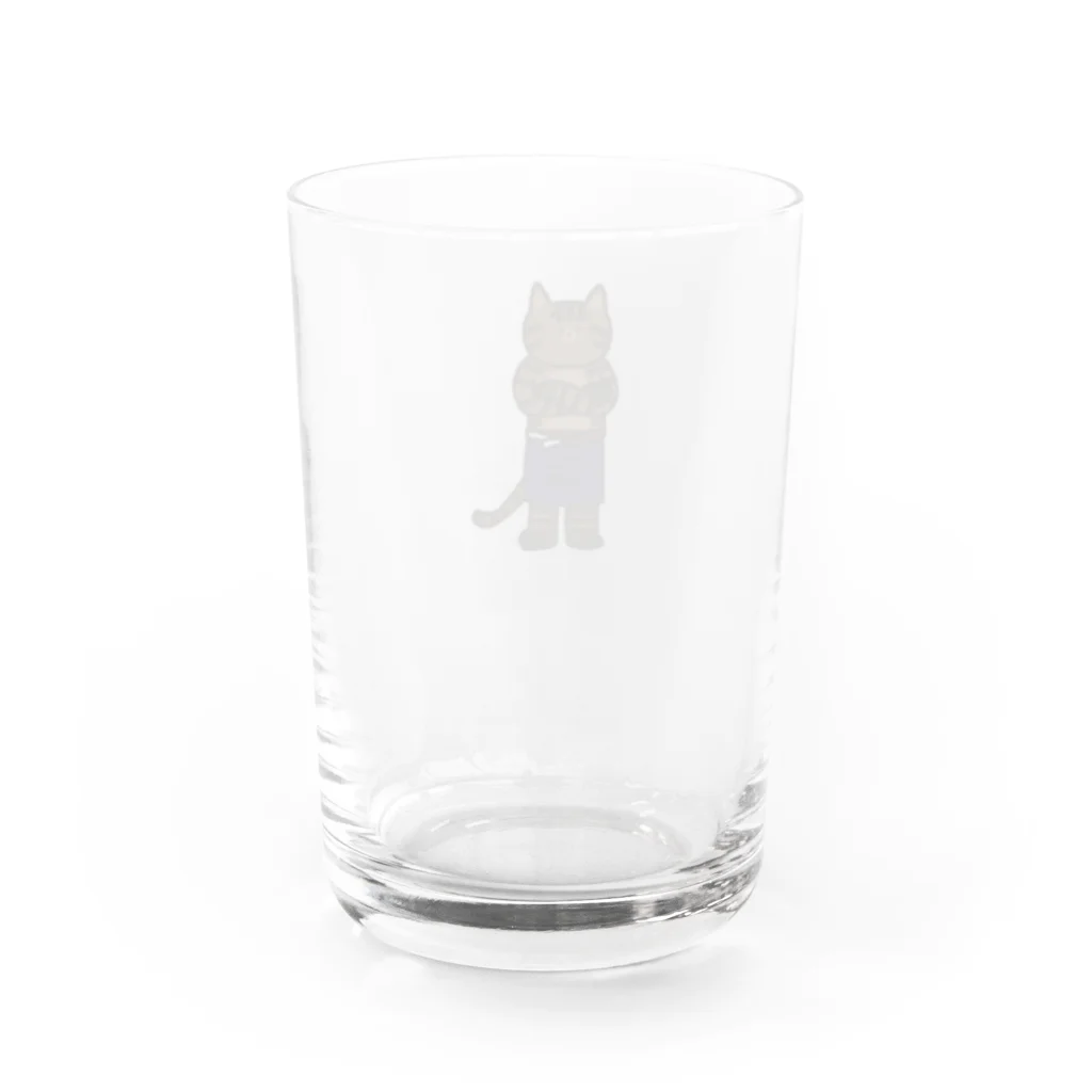 with_puyoの蔵人ネコ Water Glass :back
