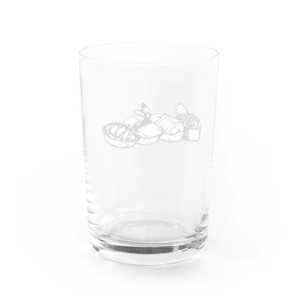 TKGのお寿司 Water Glass :back