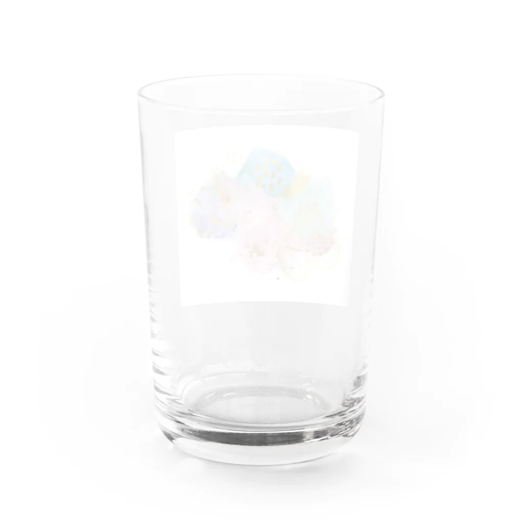 u+のla créativité Water Glass :back